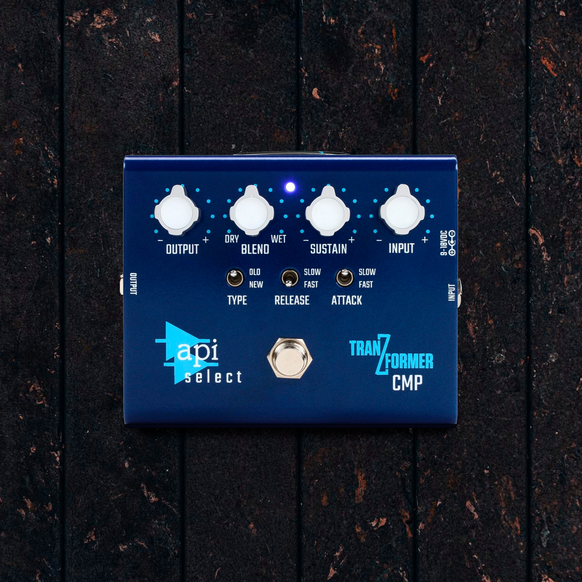 api compressor pedal API TranZformer CMP Compressor Pedal – Icon Guitar